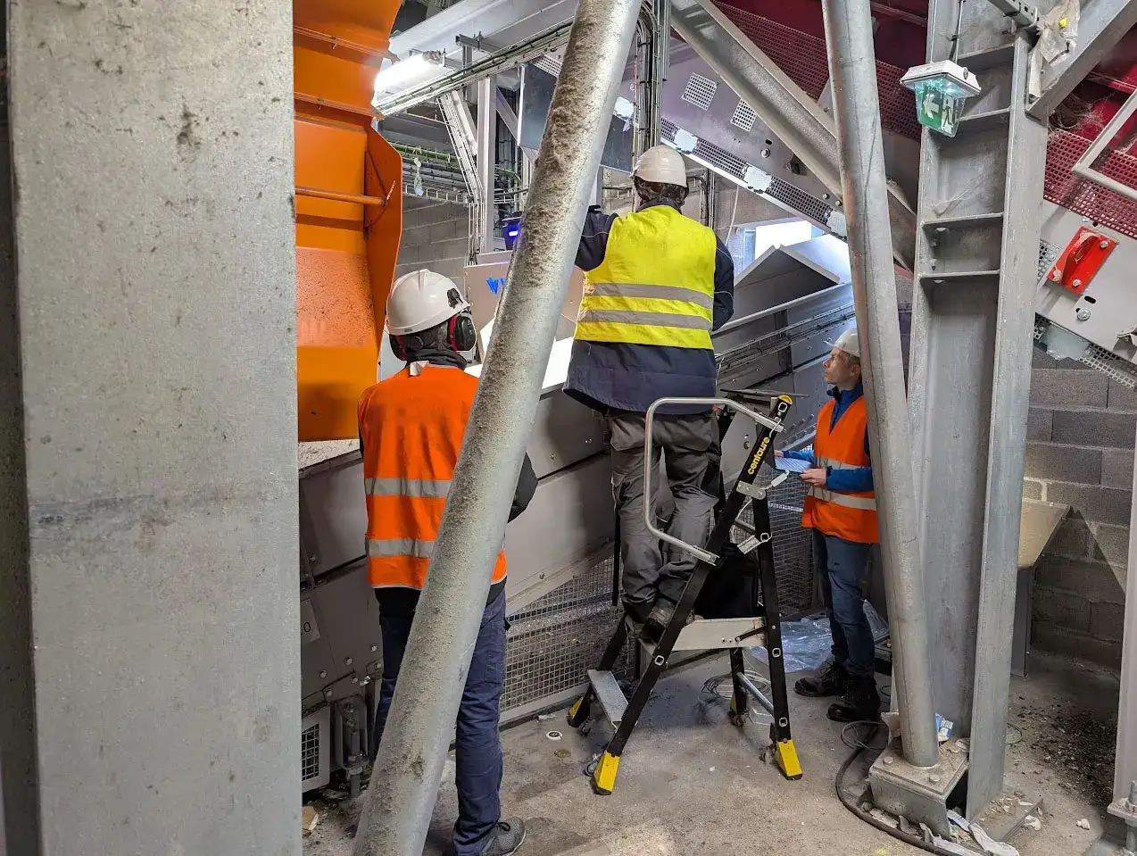 Ajout de capteurs Wasoria sur une ligne de tri