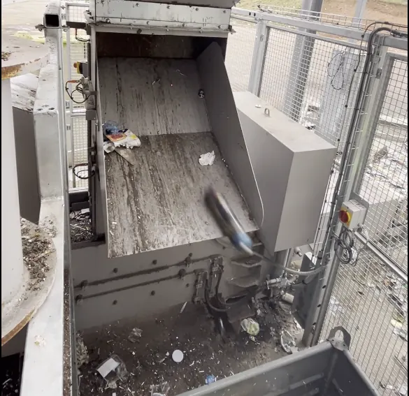 Bypass equipment ejecting a nitrous oxide cartridge off the sorting line